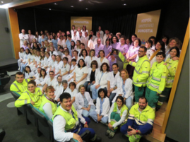 Personas implicadas en la Donación de órganos de la OSI Donostialdea